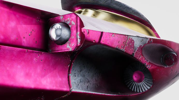 Aetheria ship customization artwork.