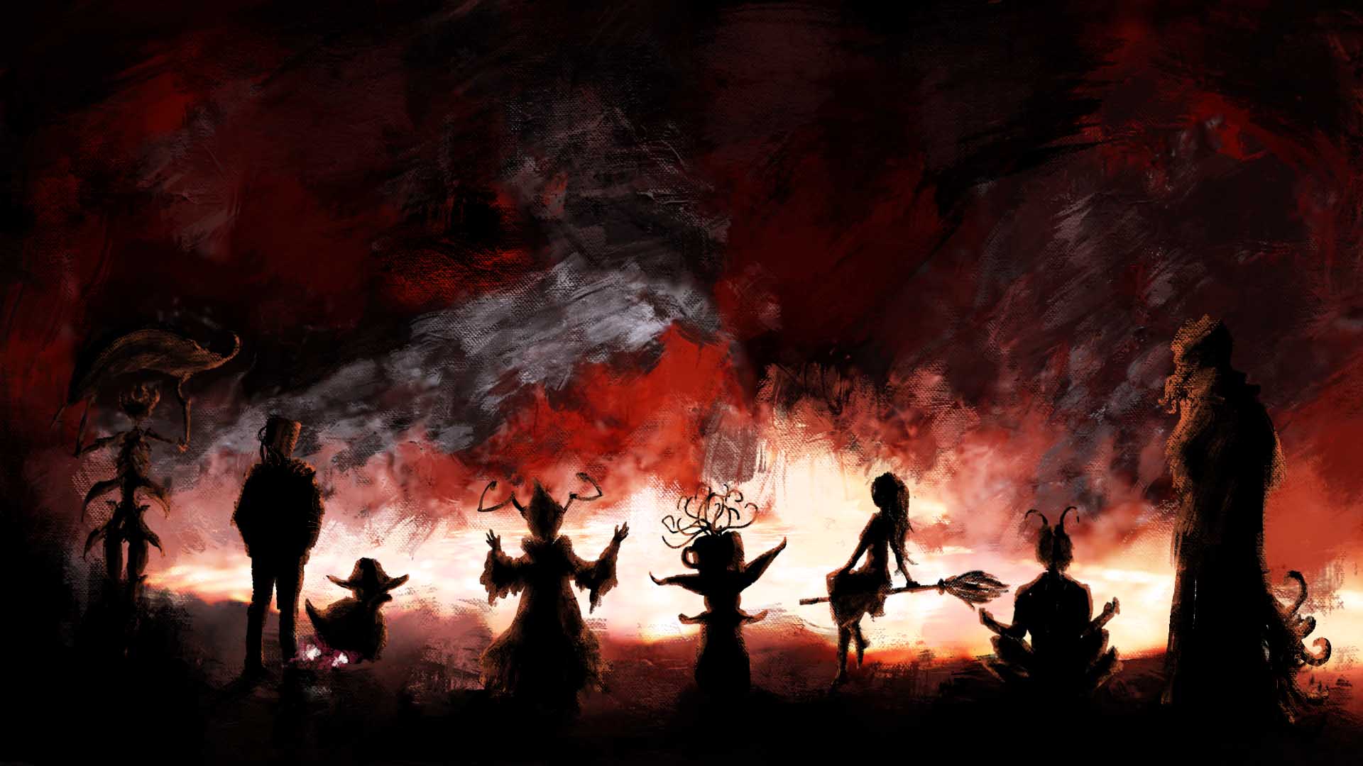 A lava cave environment image from the legacy GameCult site.